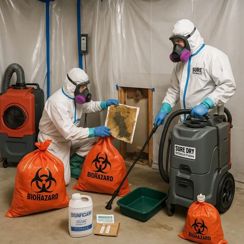 Contaminated Water Handling Protocols process in Spring Arbor, MI