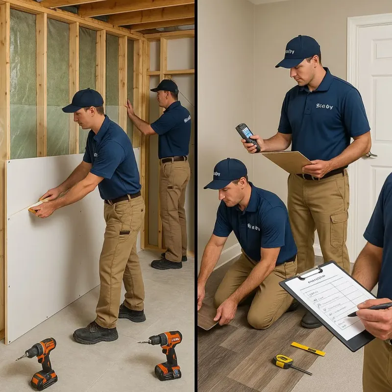 Repairs and Reconstruction process in Spring Arbor, MI